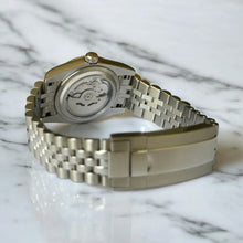 Seiko Mod Datejust "Nero, Numeri Arabi"