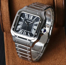 Seiko Mod Santos "Quadrante Nero"