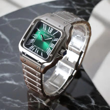 Seiko Mod Santos "Verde Foresta Ghiacciato"