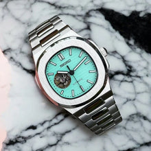 Seiko Mod Nautilus "Cuore Aperto Blu Tiffany"