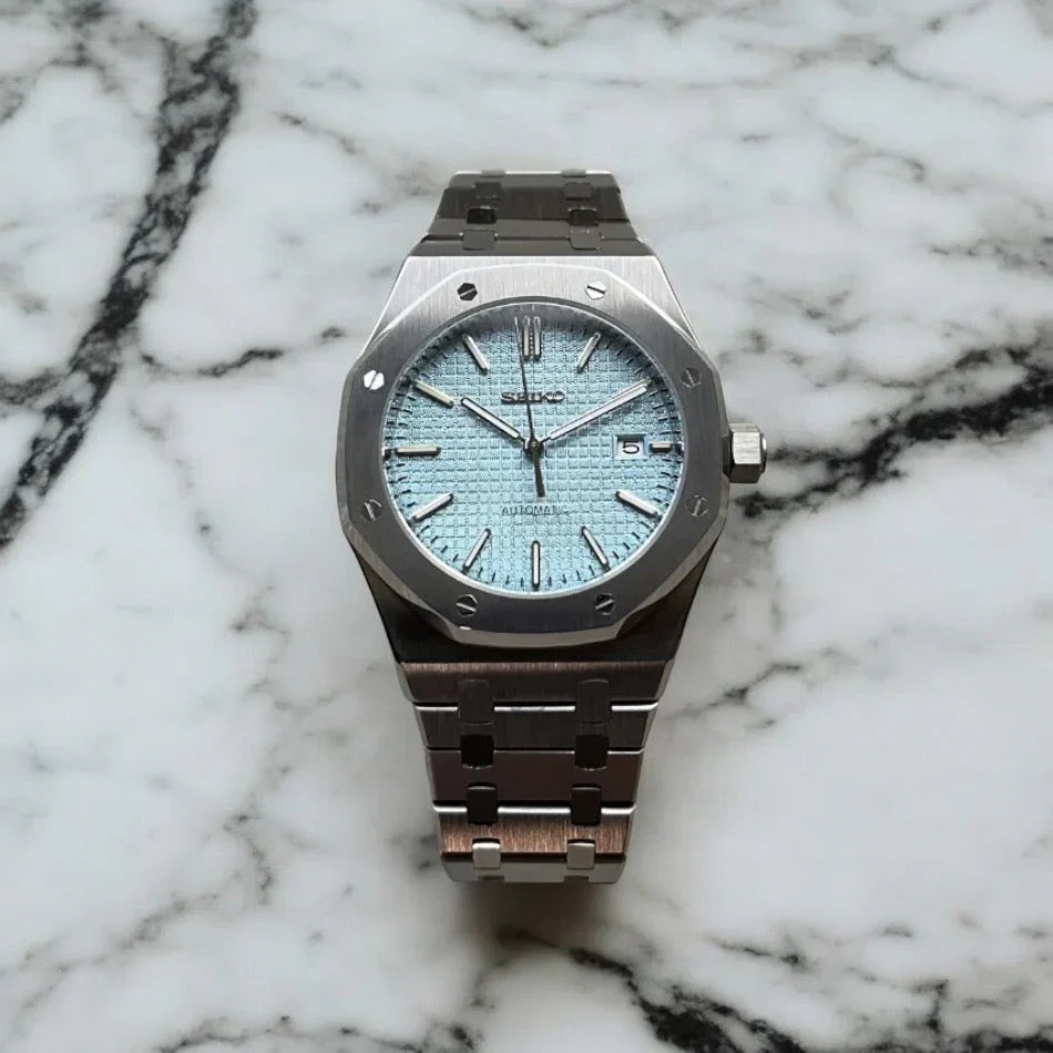 Seiko Mod Royal Oak "Azzurro"
