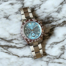 Seiko Mod Daytona "Blu Ghiaccio e Marrone"