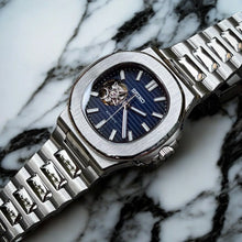 Seiko Mod Nautilus "Cuore Aperto Blu Scuro"