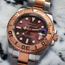 Seiko Mod Yacht-Master "Oro Rosa/Argento"