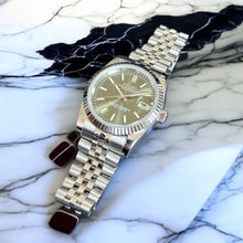 Seiko Mod Datejust "Verde Oliva"