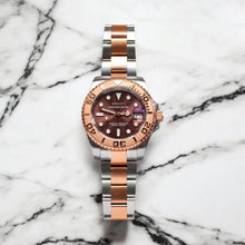 Seiko Mod Yacht-Master "Oro Rosa/Argento"
