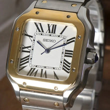 Seiko Mod Santos "Bicolore Oro e Acciaio"