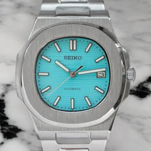 Seiko Mod Nautilus "Blu Tiffany"