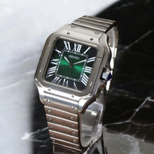 Seiko Mod Santos "Verde Foresta Ghiacciato"