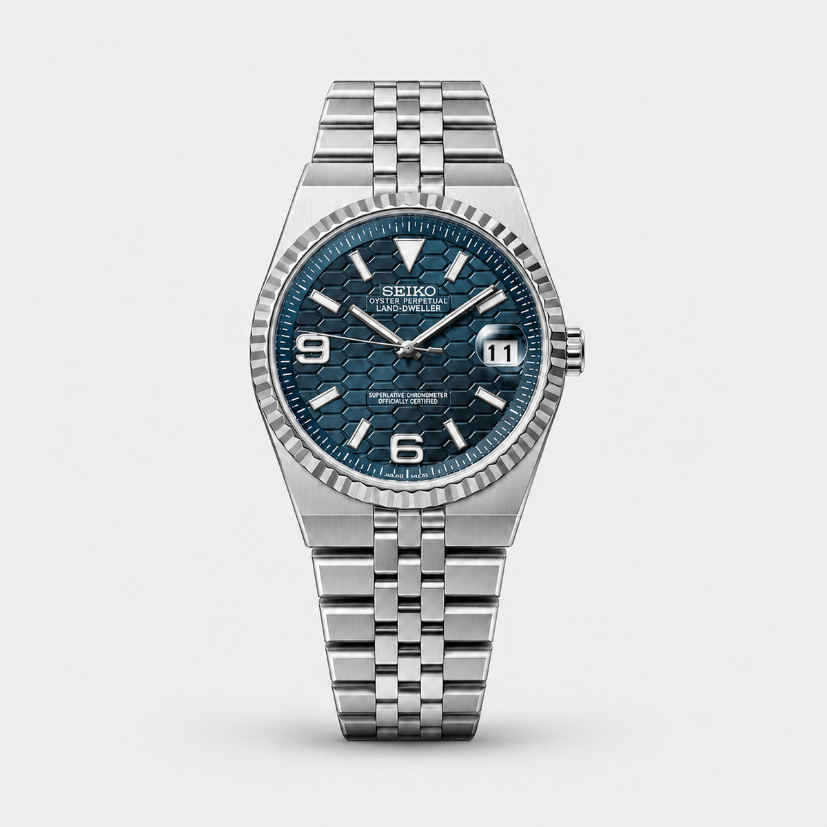 Seiko Mod Land-Dweller "Blu Scuro"