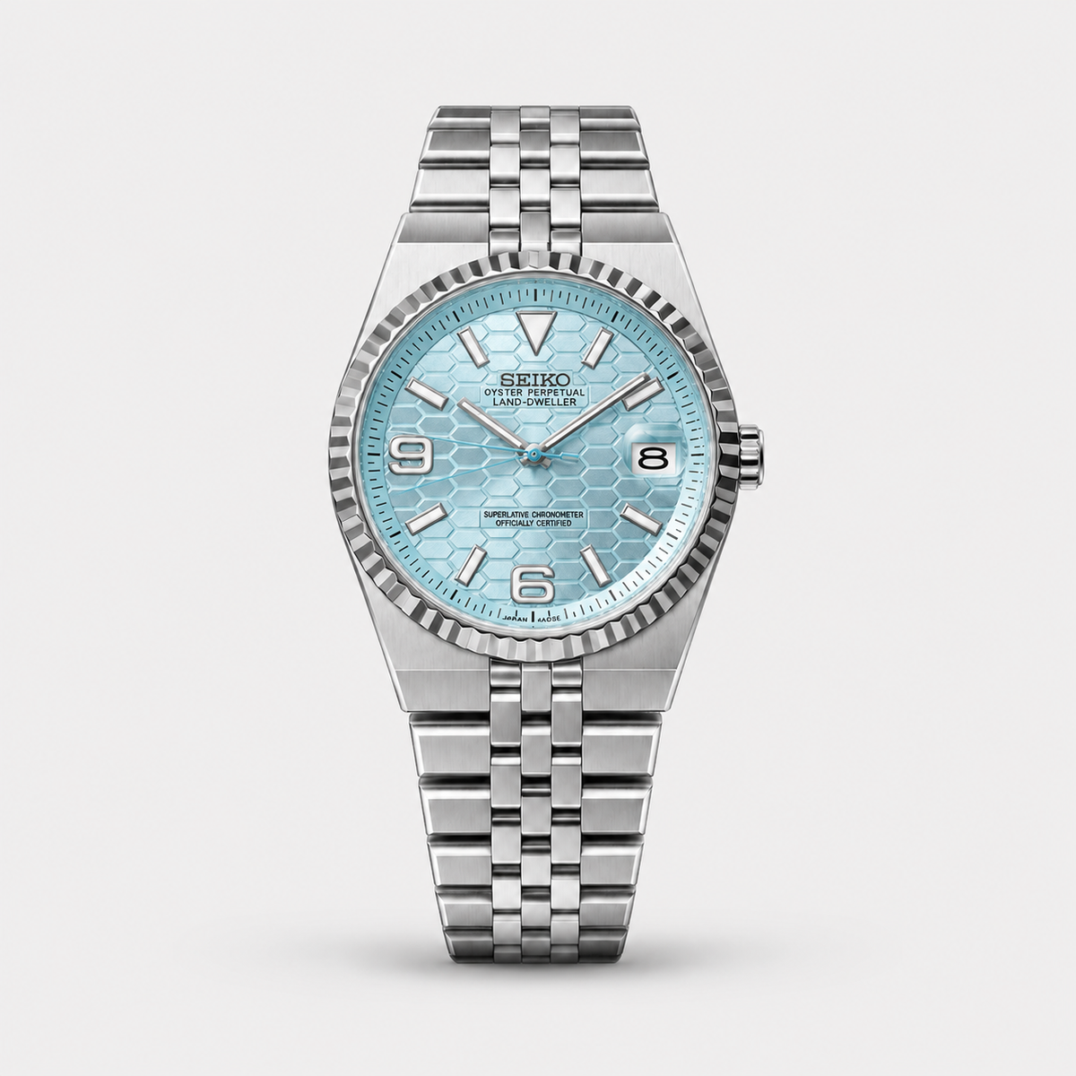 Seiko Mod Land-Dweller "Blu Ghiaccio"
