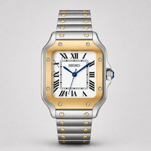 Seiko Mod Santos "Bicolore Oro e Acciaio"