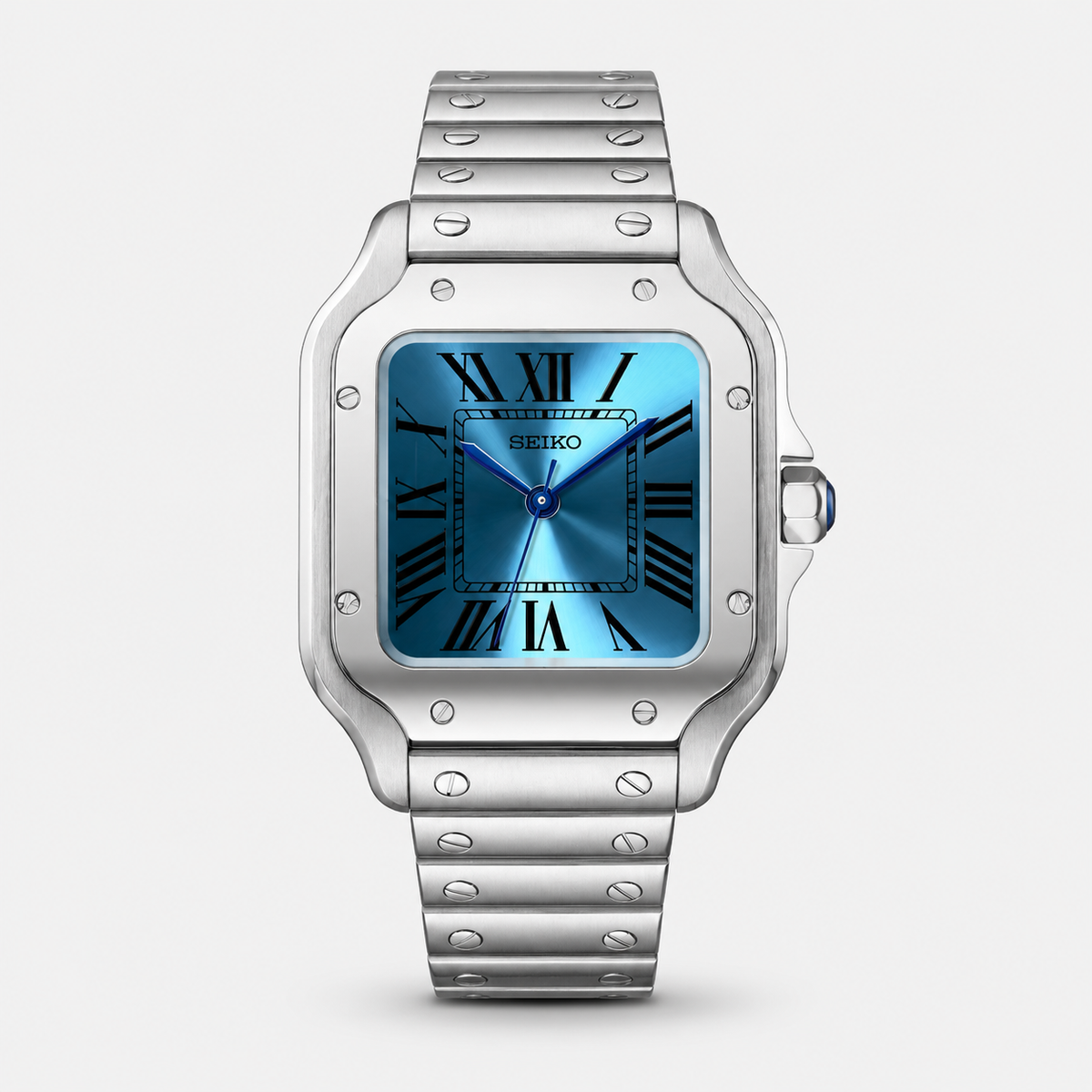 Seiko Mod Santos "Blu Tiffany"