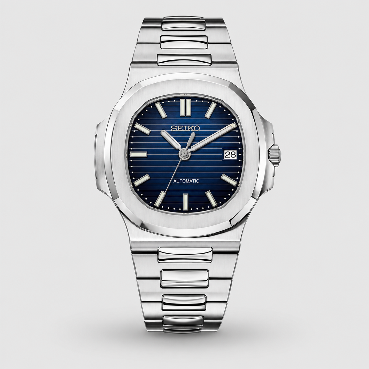 Seiko Mod Nautilus "Blu Navy"
