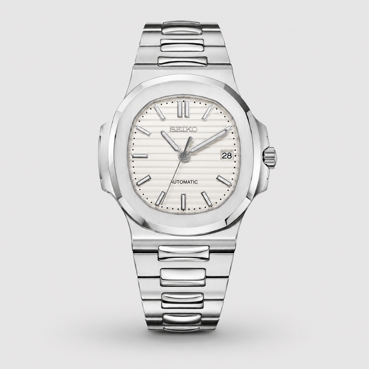 Seiko Mod Nautilus "Bianco Avorio"