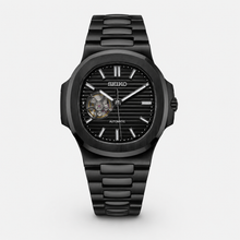 Seiko Mod Nautilus "Cuore Aperto Nero Integrale"