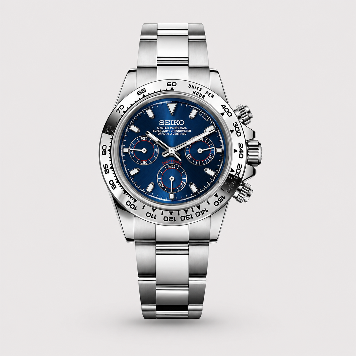 Seiko Mod Daytona "Blu Oceano"