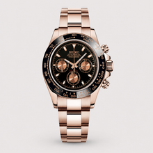Seiko Mod Daytona "Oro Rosa e Nero"