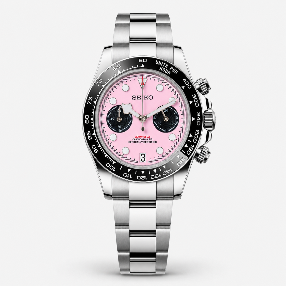 Seiko Mod Black Bay "Rosa Miami"
