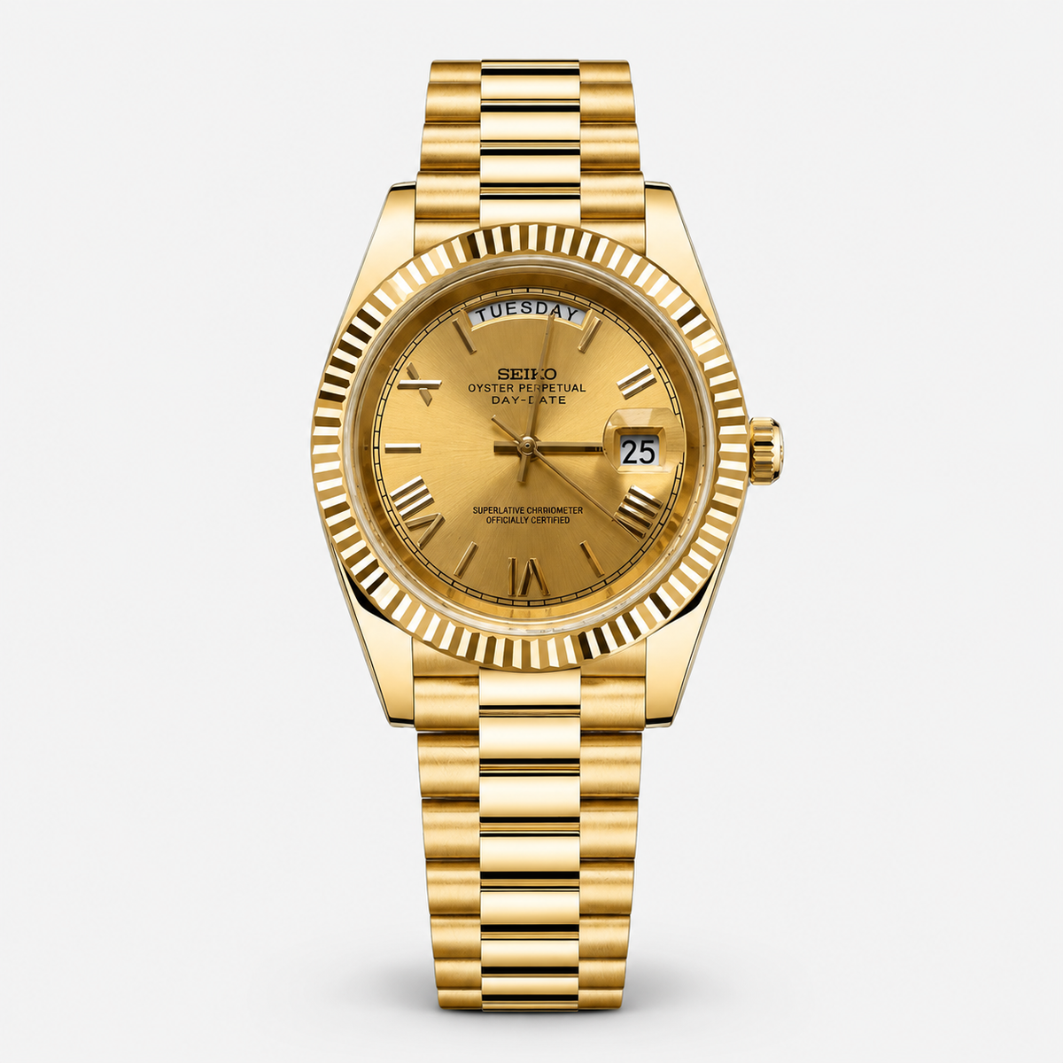 Seiko Mod Day-Date "Oro Giallo Integrale"