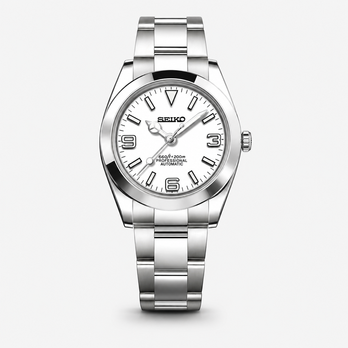 Seiko Mod Datejust "Bianco"