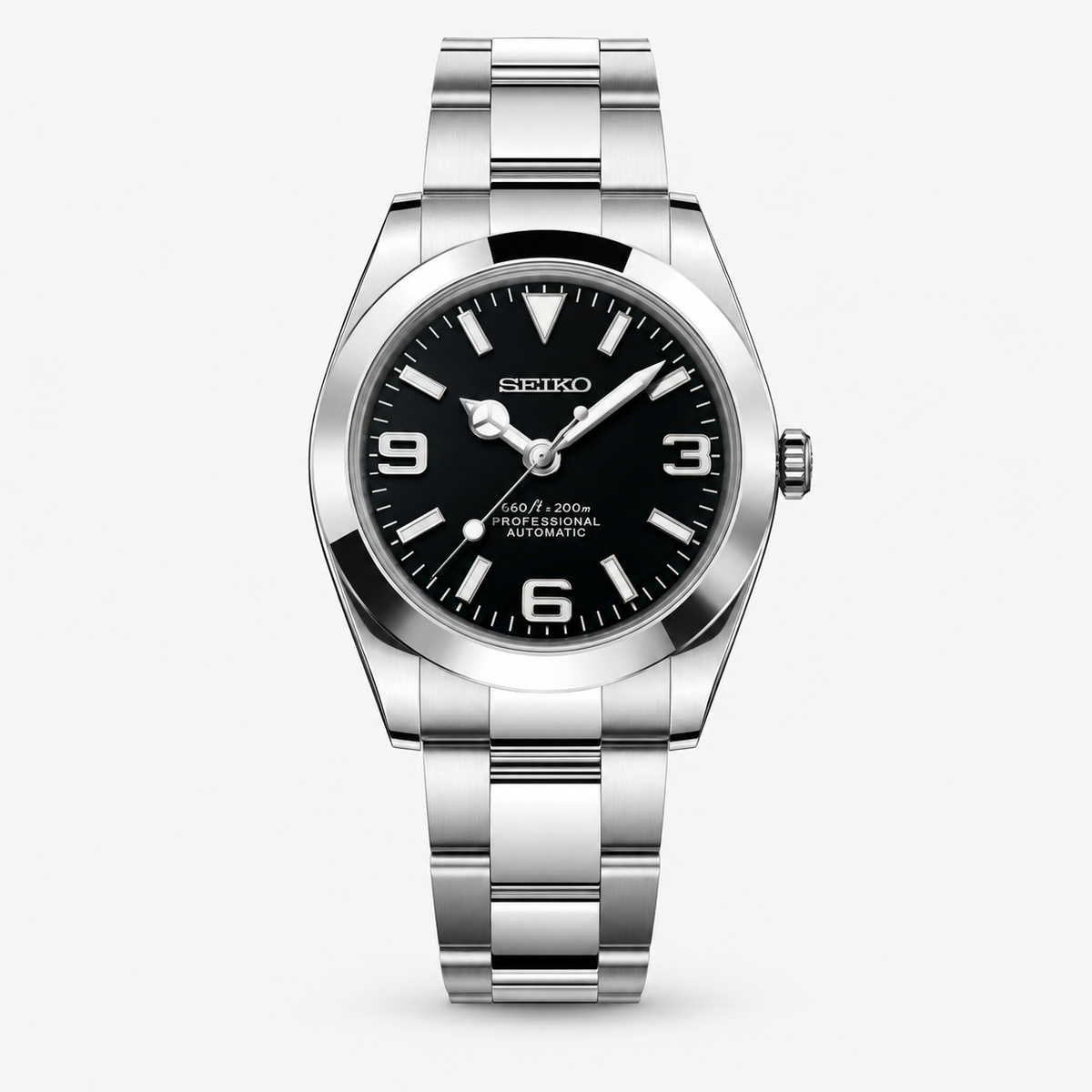 Seiko Mod Datejust "Nero Classico"