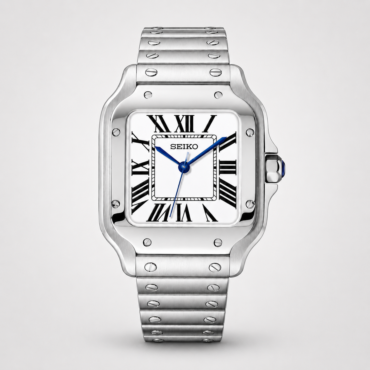 Seiko Mod Santos "Bianco Classico"