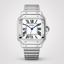 Seiko Mod Santos "Bianco Classico"