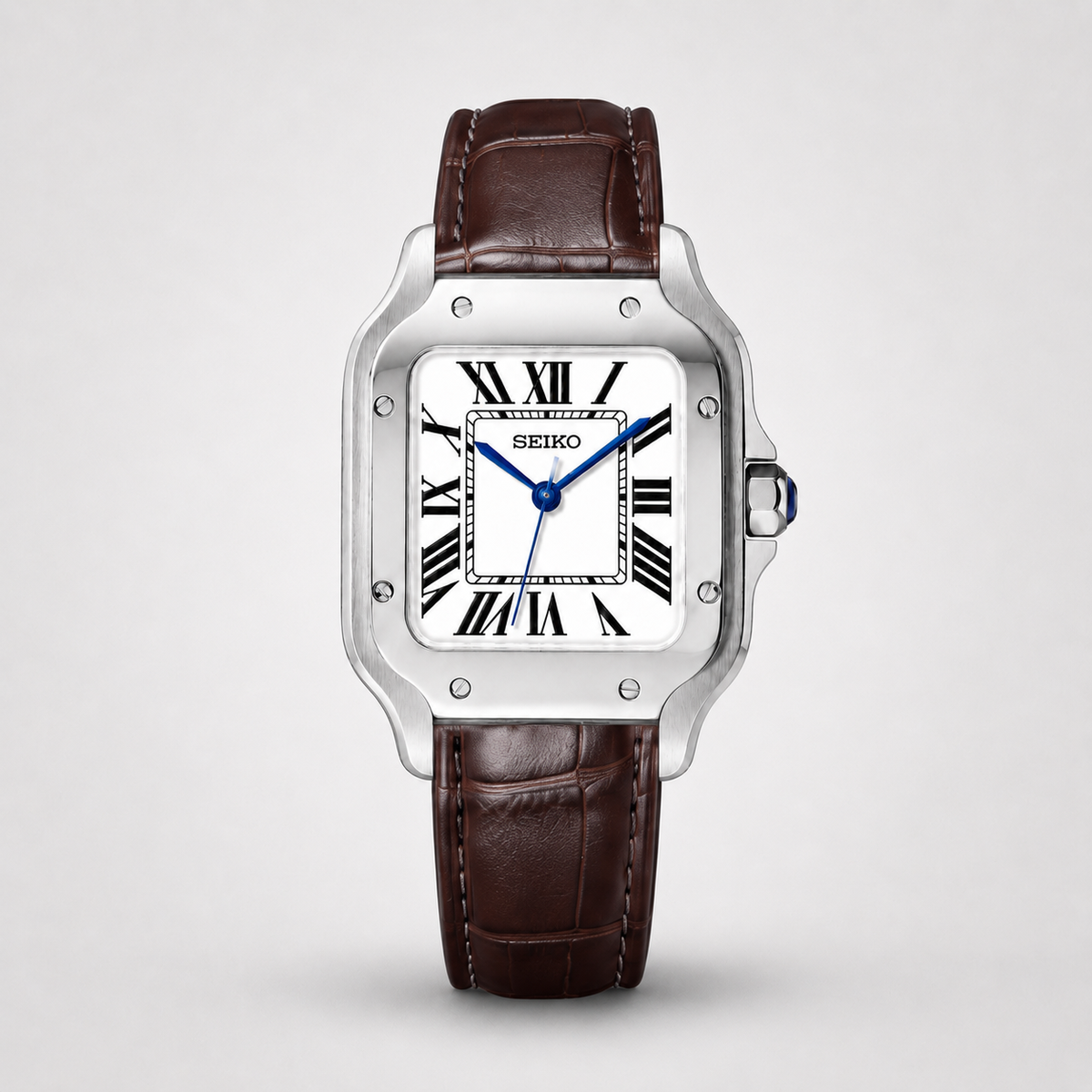 Seiko Mod Santos "Bianco Classico"