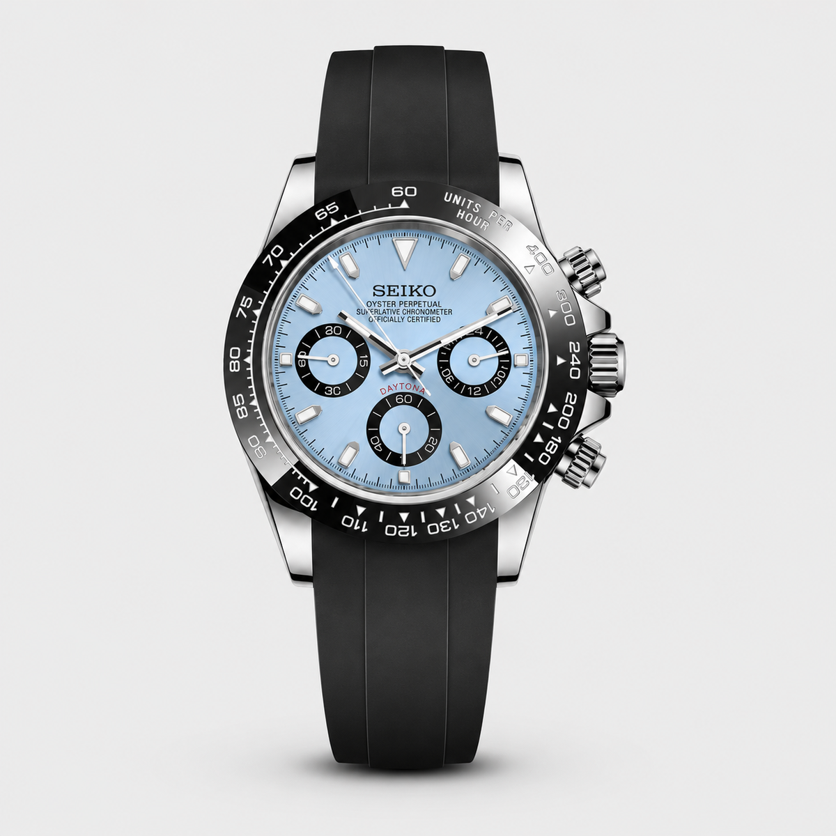 Seiko Mod Daytona "Blu Ghiaccio"