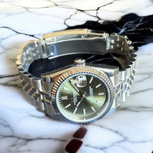Seiko Mod Datejust "Verde Oliva"