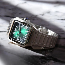 Seiko Mod Santos "Verde Foresta Ghiacciato"