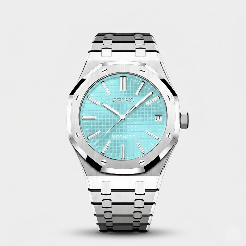 Seiko Mod Royal Oak "Azzurro"