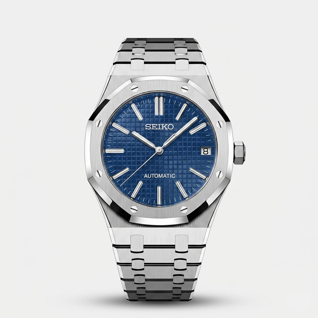 Seiko Mod Royal Oak "Blu"