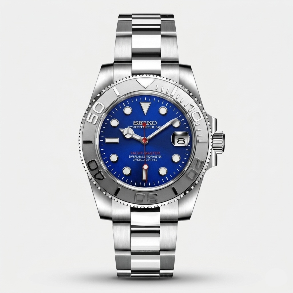 Seiko Mod Yacht-Master "Blu"