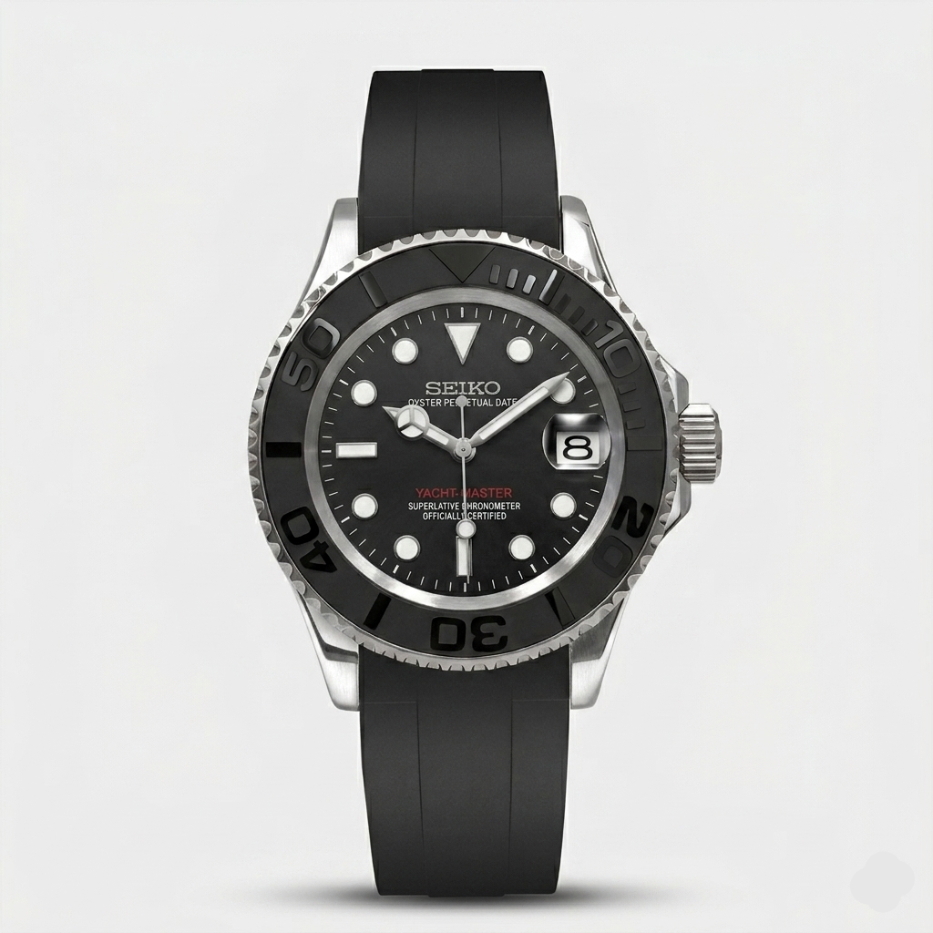 Seiko Mod Yacht-Master "Argento"
